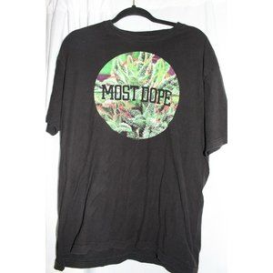 Mac Miller Most Dope Black T Shirt XL  Official Weed Pot